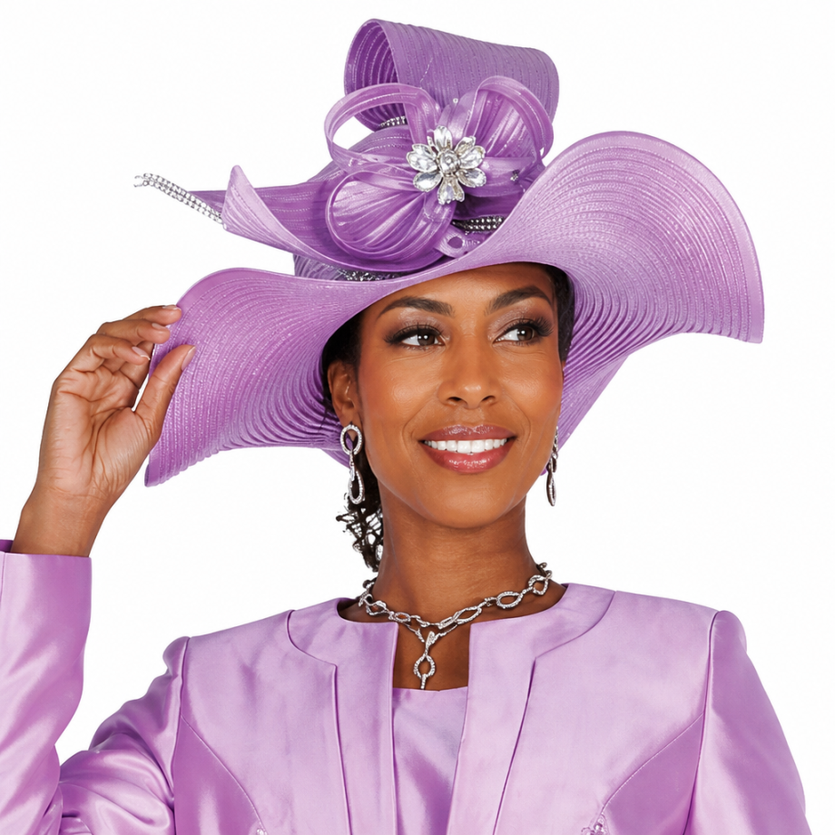 Champagne Italy 6412-H Church Hat