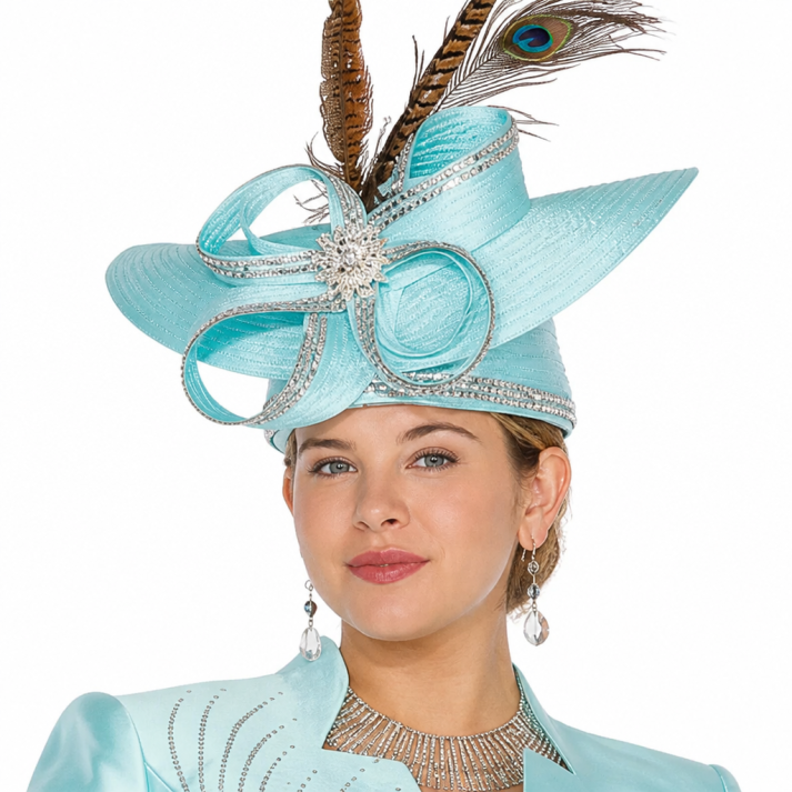 Elite Champagne 6259-H Church Hat