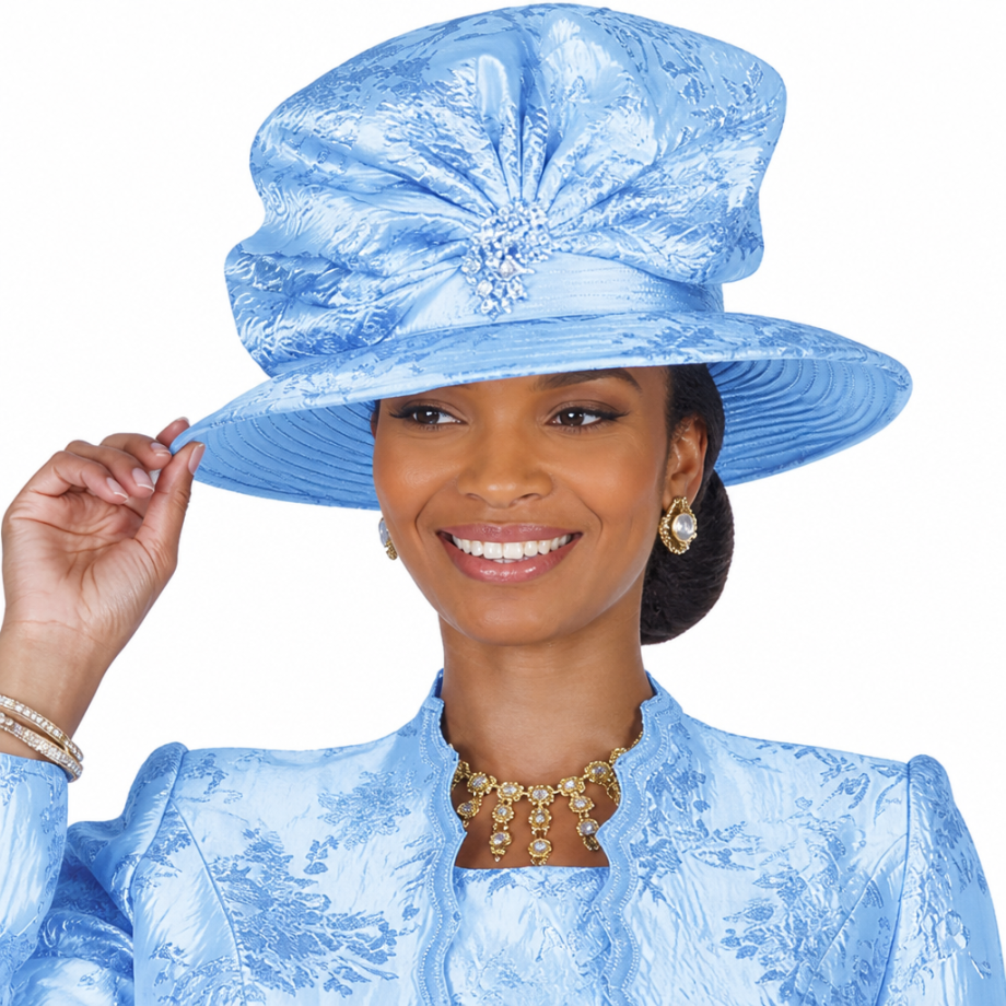 Elite Champagne 6464-H Church Hat