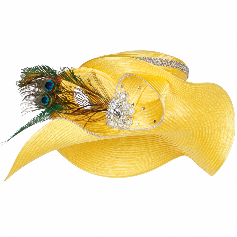 Champagne Italy H6217 Church Hat