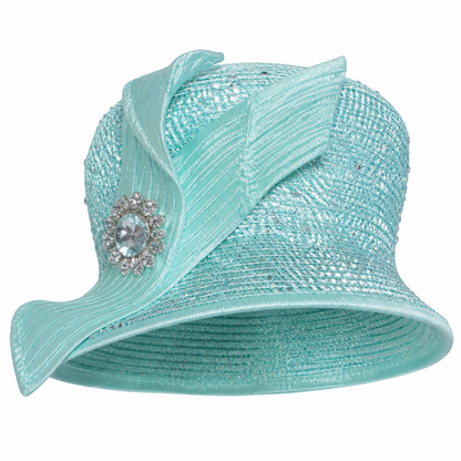 Lily and Taylor H160-GRN Church Hat