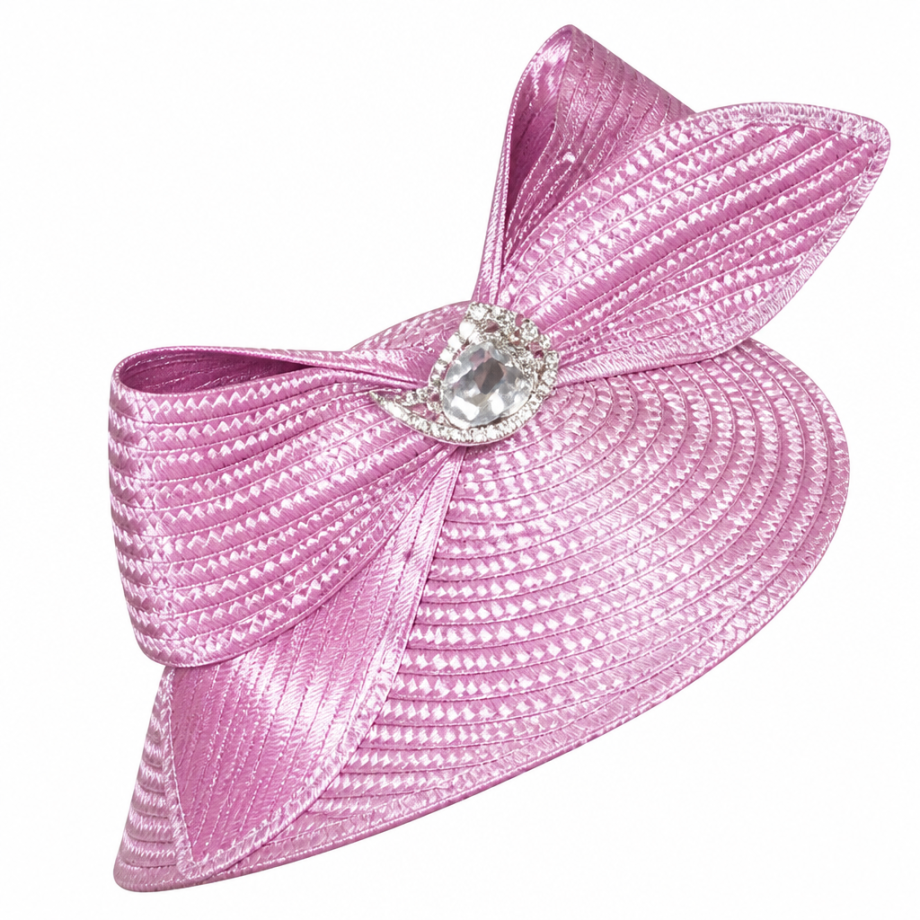 Lily and Taylor H476-PNK Church Hat