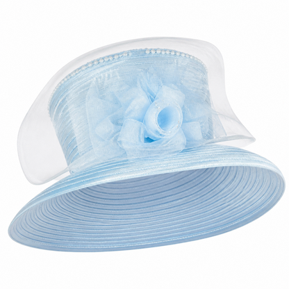 Giovanna D1619-BLW Church Hat