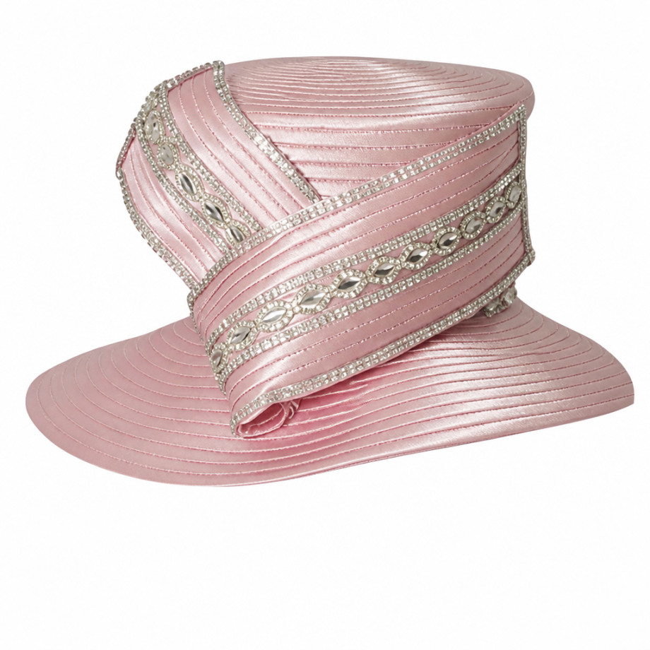 GMI G401722-PNK-H Ladies Church Suit-Hat