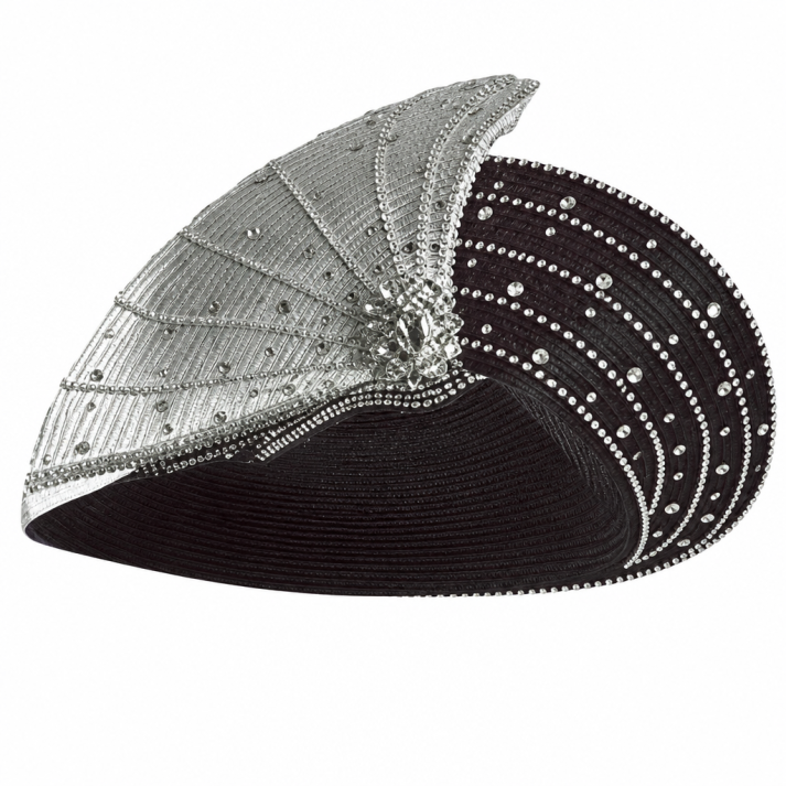 Lily And Taylor 4623-WHT-H Church Hat