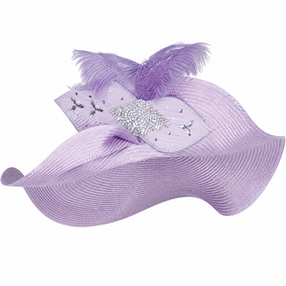 Elite Champagne 6267-LLC-H Church Hat