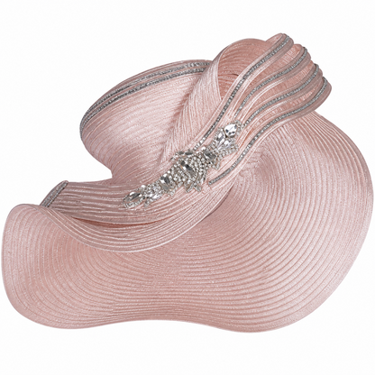 Elite Champagne 6265-MTP-H Church Hat