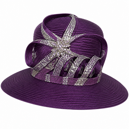 Champagne Italy 6306-H Church Hat