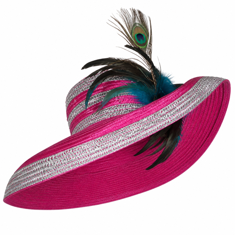 Champagne Italy 6112-FWB-H Church Hat