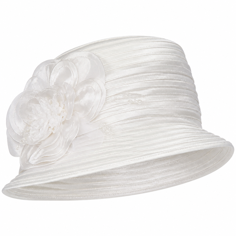Giovanna D1669-IVR-H Church Hat