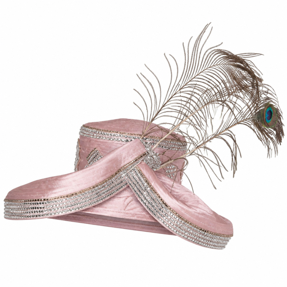 Champagne Italy 6109-PWG-H Church Hat