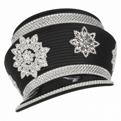 Giovanna DP2427-BLK-H Church Hat
