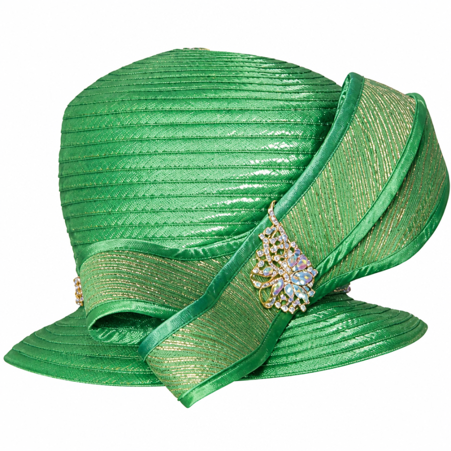 Dorinda Clark Cole G401002-GRN-HAT-IH