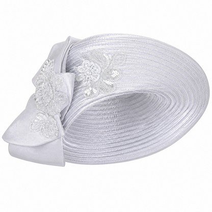 GMI G400572-SLV-H Womens Church Hat
