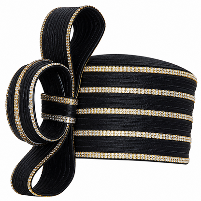 Dorinda Clark Cole 309821-BLK-H Church Hat