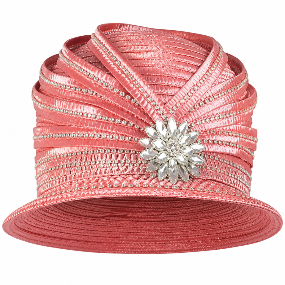 Lily and Taylor 4896-RSE Church Hat