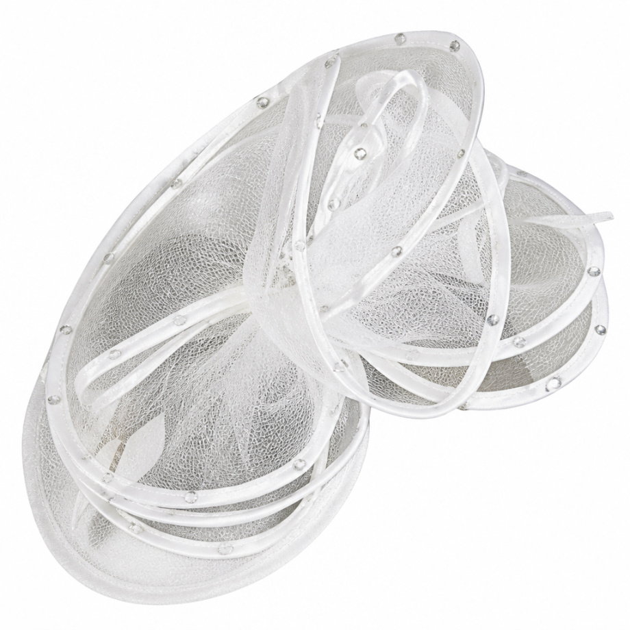 Lily And Taylor 5041-WHT Church Hat
