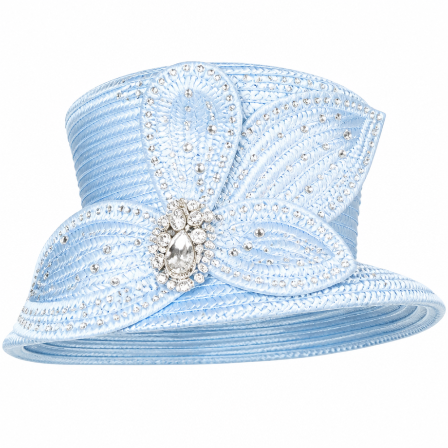 Giovanna DP2401-BLU-H Church Hat