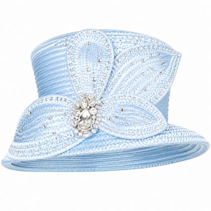Giovanna DP2401-BLU-H Church Hat
