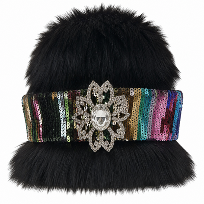 Lily And Taylor 4742-BWM-H Ladies Church Dress-Hat