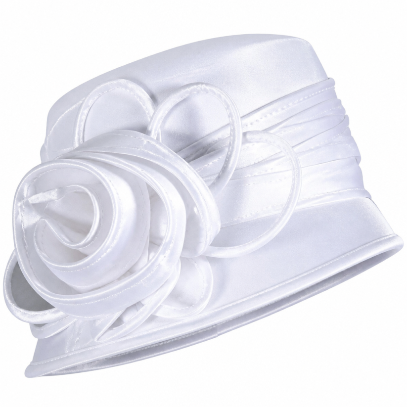 Giovanna S0743-WHT-H Church Hat