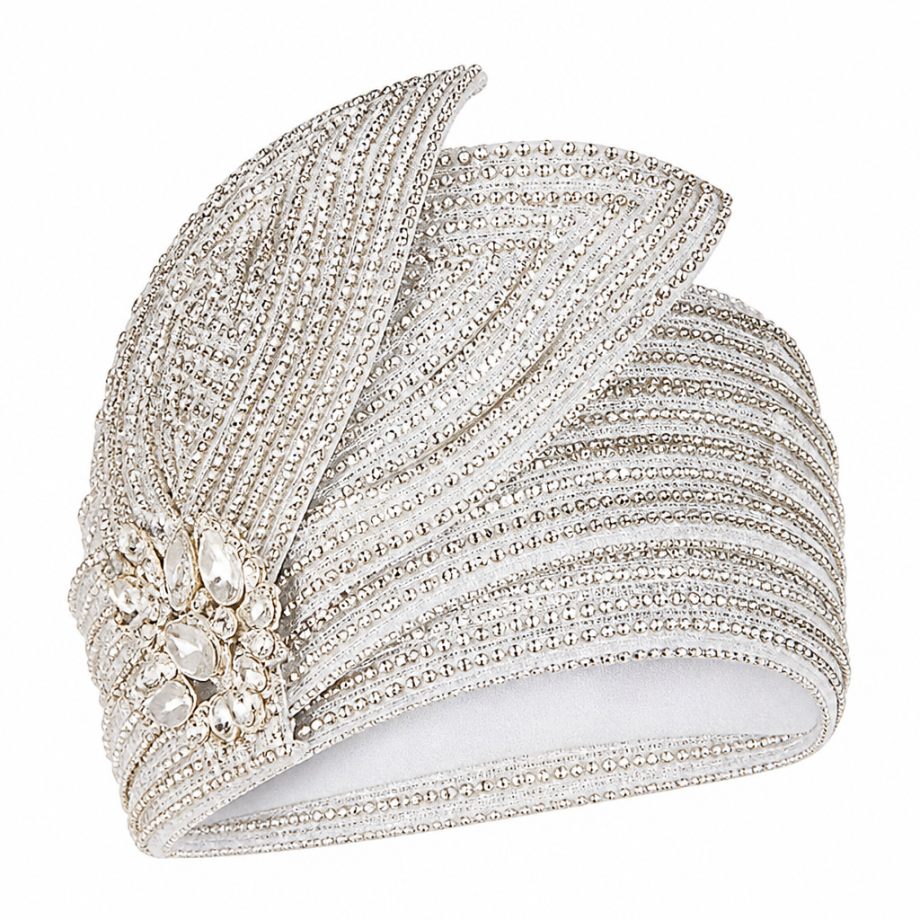 Giovanna D1650-WHT-H Church Hat