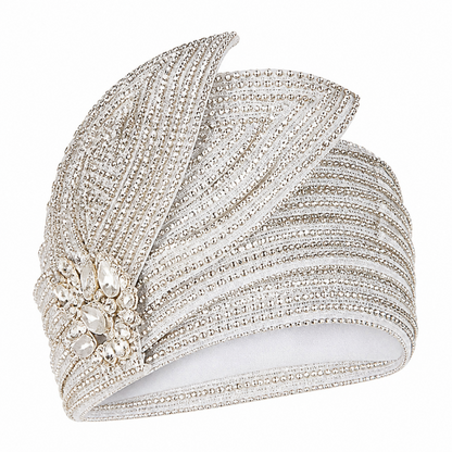 Giovanna D1650-WHT-H Church Hat