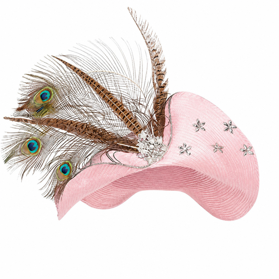 Elite Champagne 6254-H Church Hat