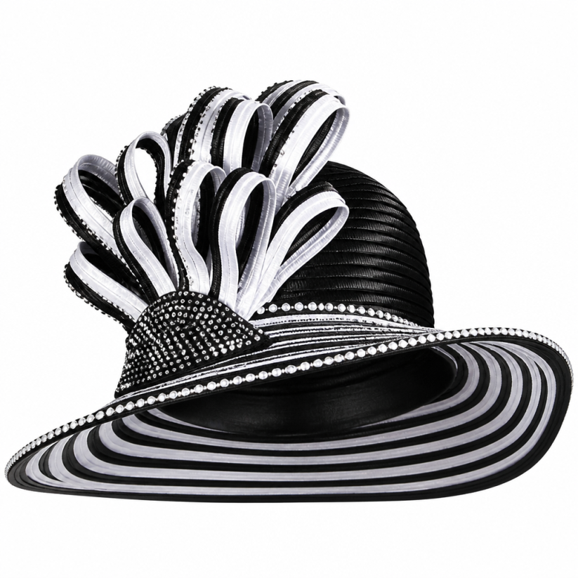Giovanna D1675-H Church Hat