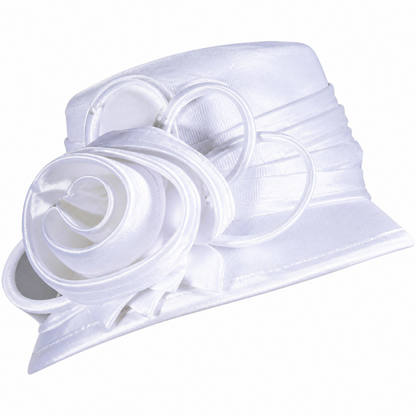Giovanna S0743-WHT-H Church Hat