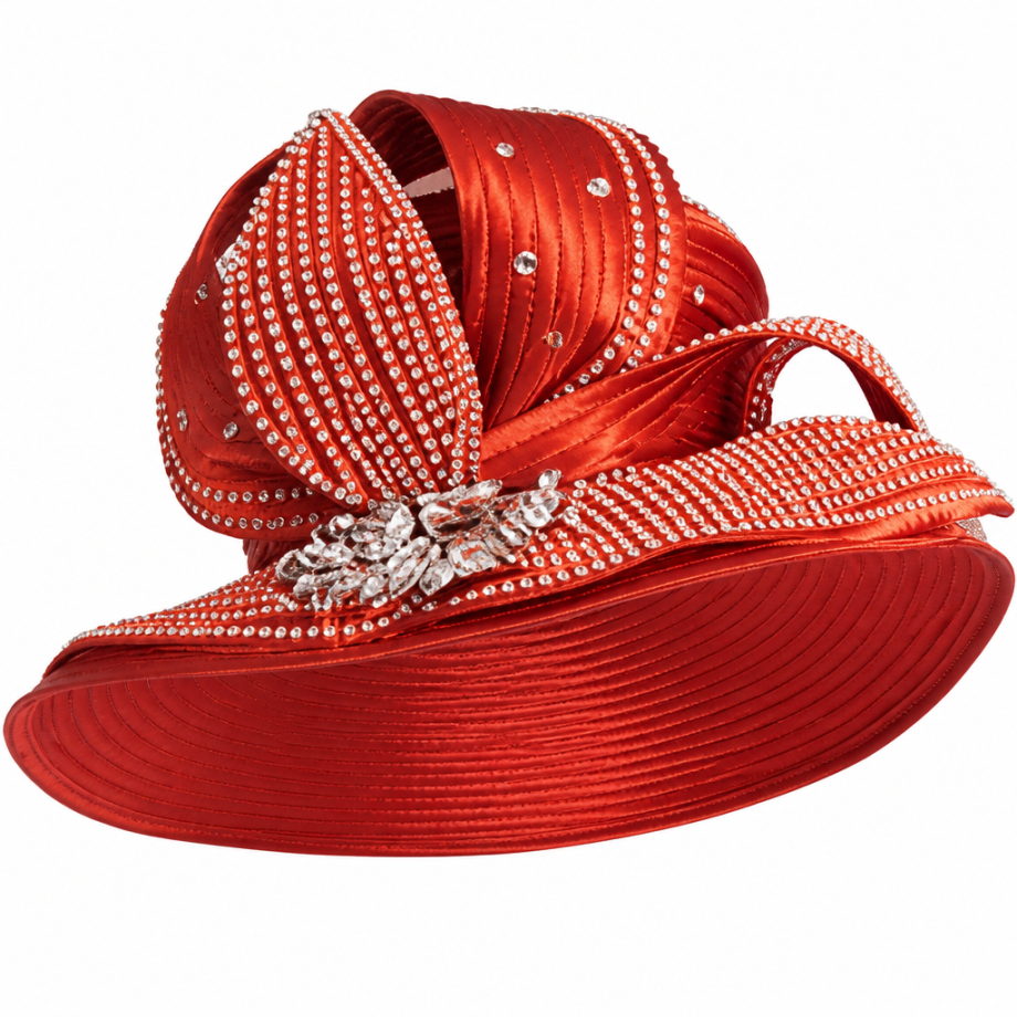 Lily And Taylor 4385-BORG-H Church Hat