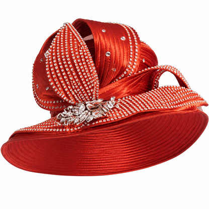 Lily And Taylor 4385-BORG-H Church Hat