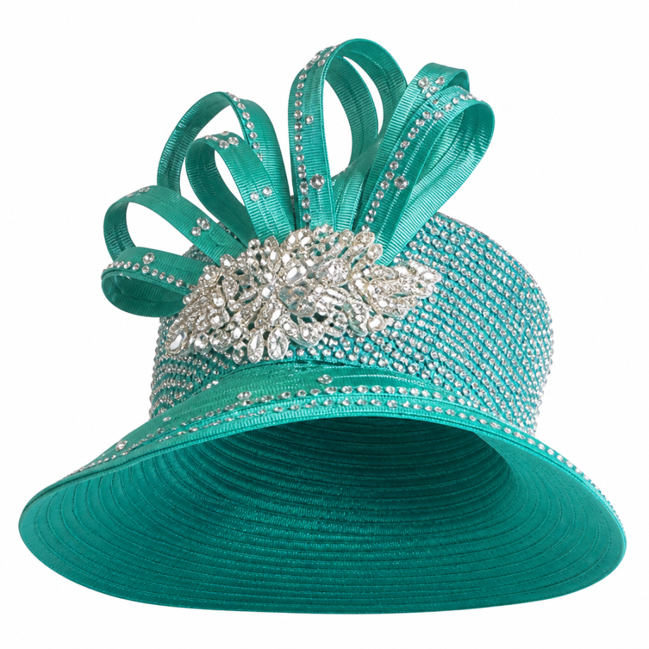 Lily And Taylor 4154-TE Church Hat