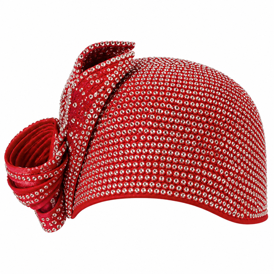 Lily And Taylor 4896-RED-H Church Hat