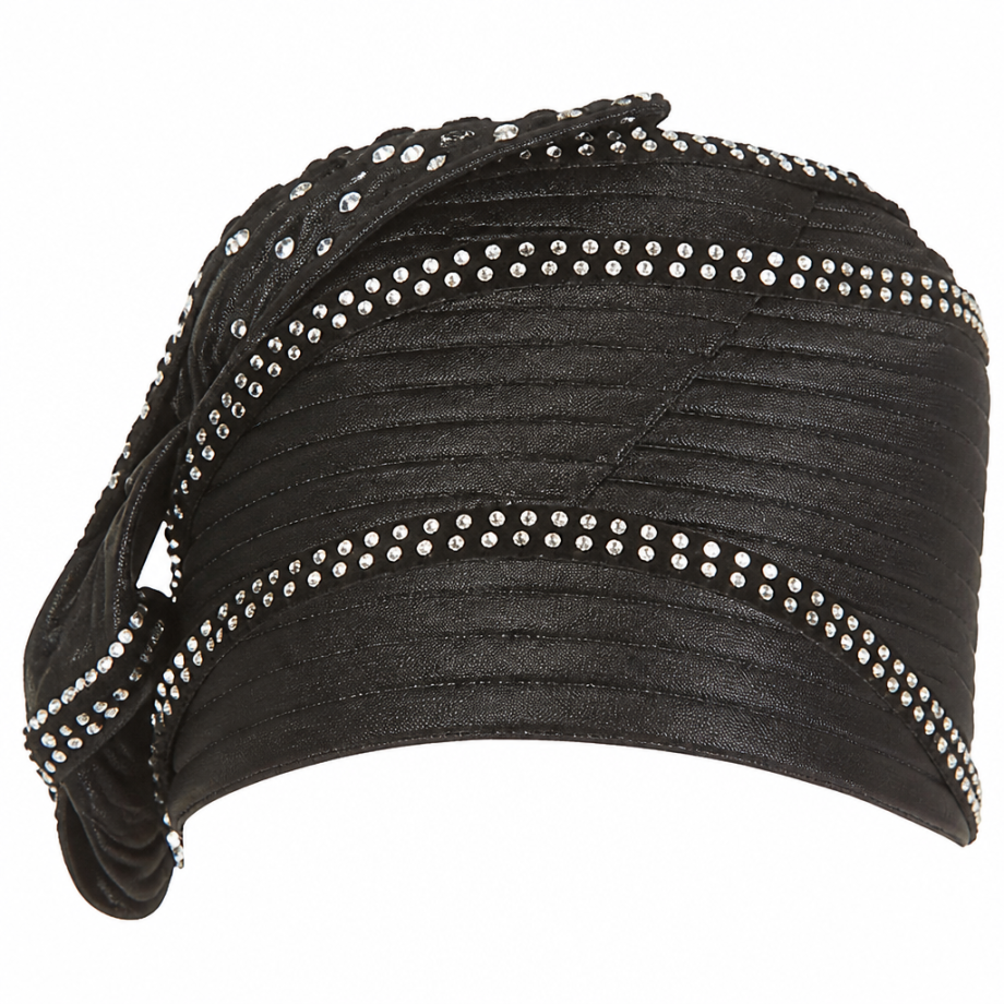 Giovanna G1182-LBLK Church Hat