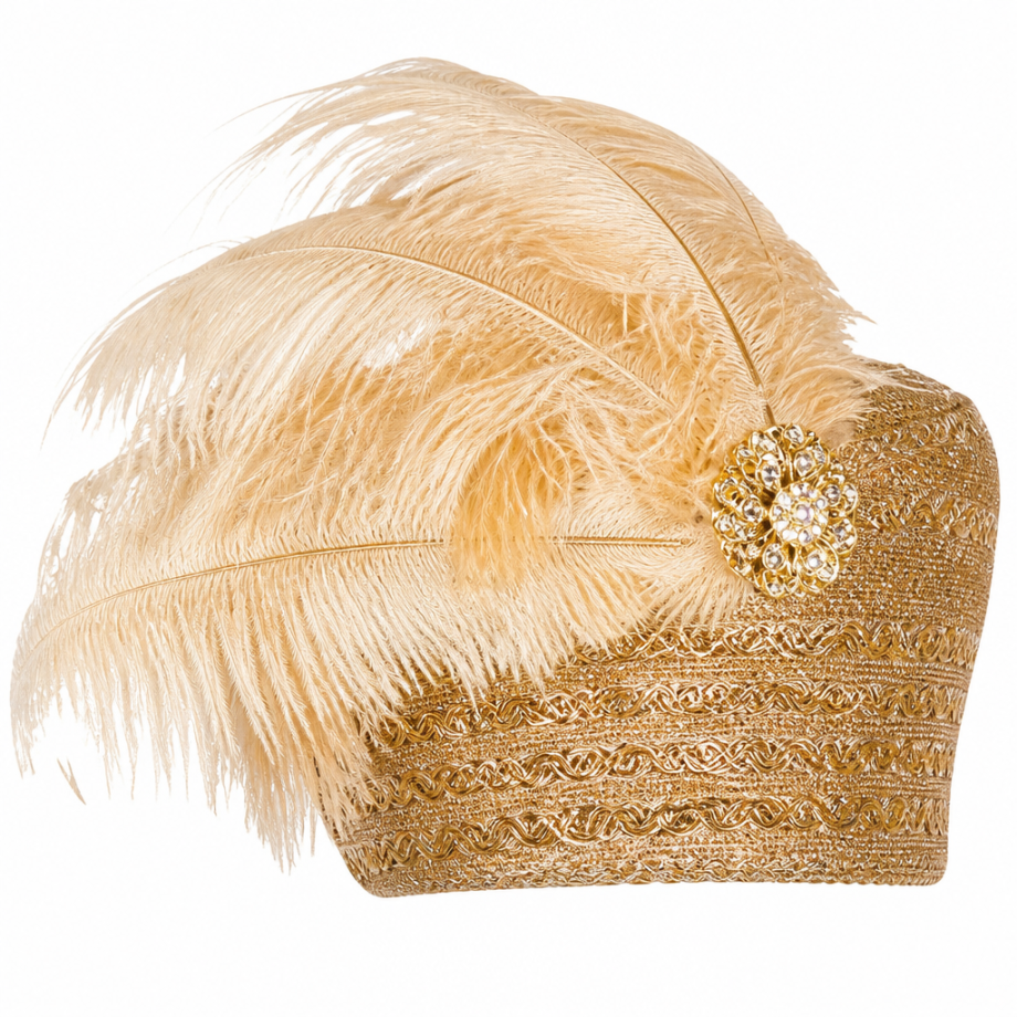 Elite Champagne 6157-H Church Hat