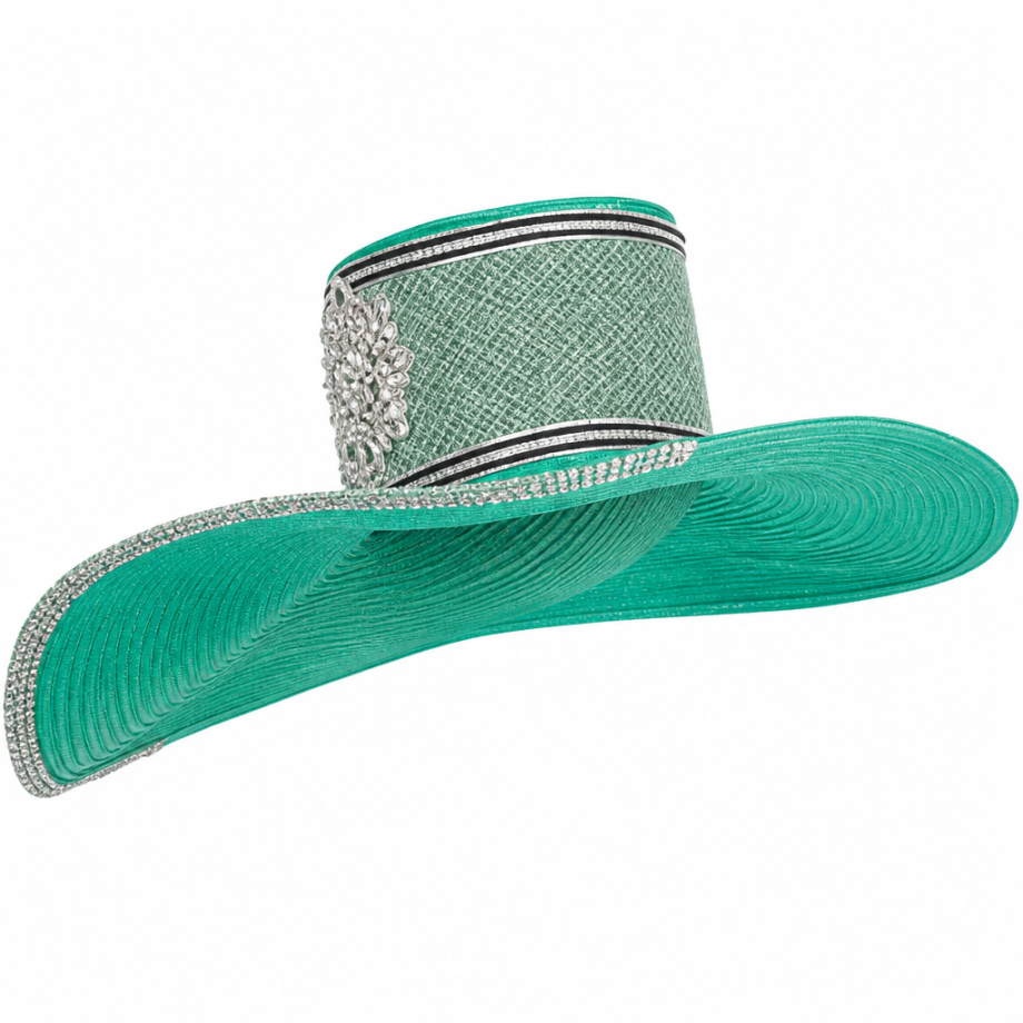 Elite Champagne 6163-H Church Hat
