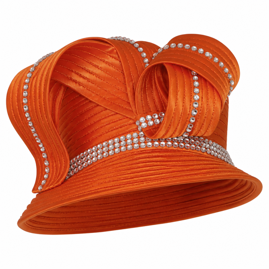 Lily And Taylor 3219-OR Church Hat