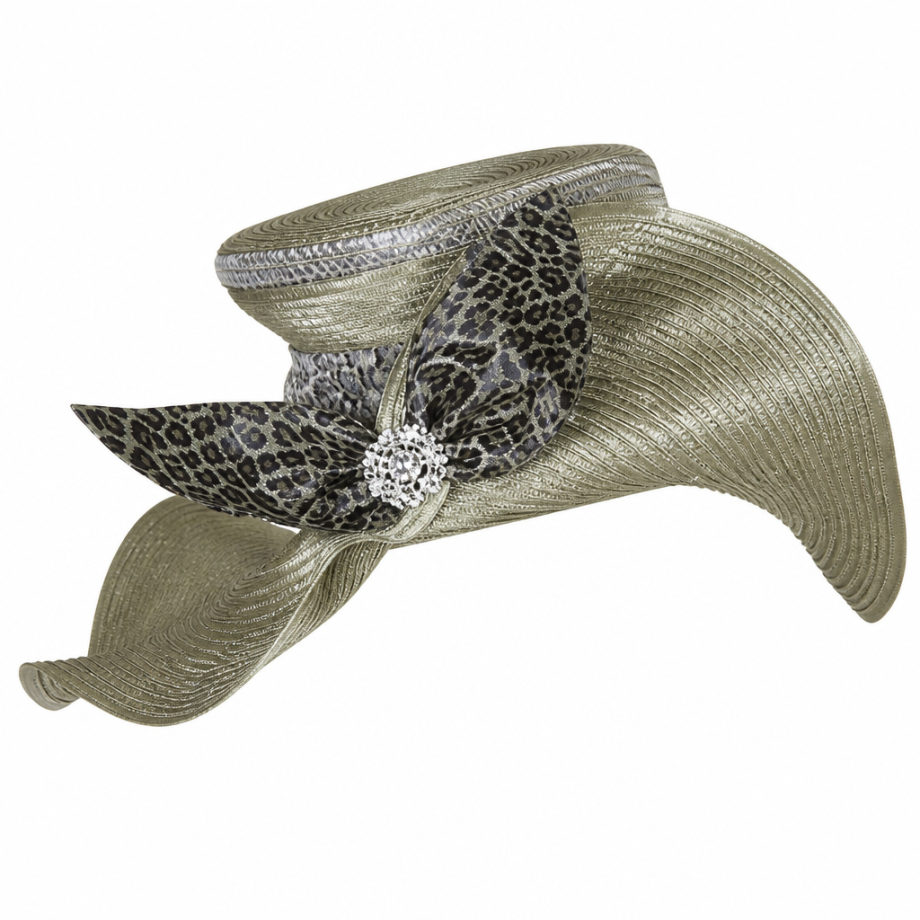 Elite Champagne 6154-OLV-H Church Hat