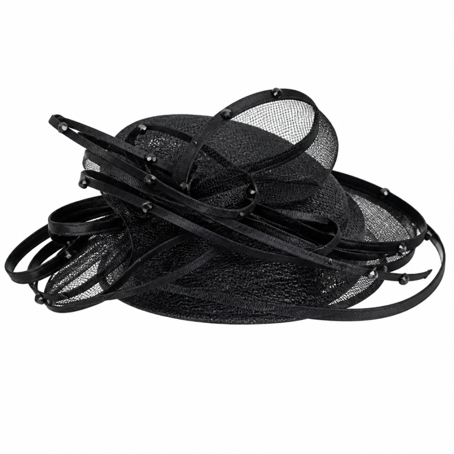 Lily H121-BLK-HAT Church Hat
