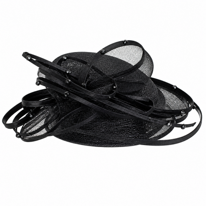 Lily H121-BLK-HAT Church Hat