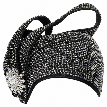 Lily And Taylor 830-BLK-HAT Church Hat