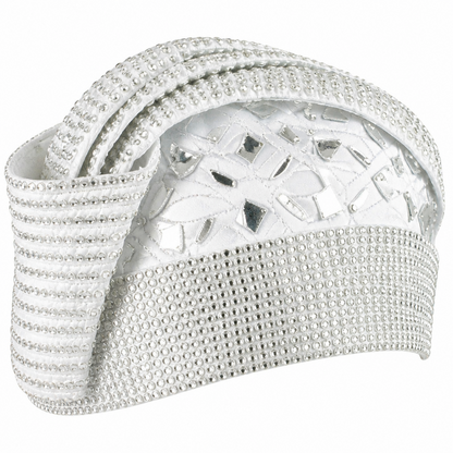 Lily And Taylor 4925-WHT-HAT Church Hat