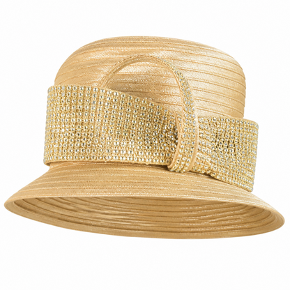 Lily And Taylor 3953-GLD-HAT