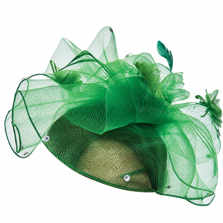 Dorinda Clark Cole 4861-WH-Hat Church Hat