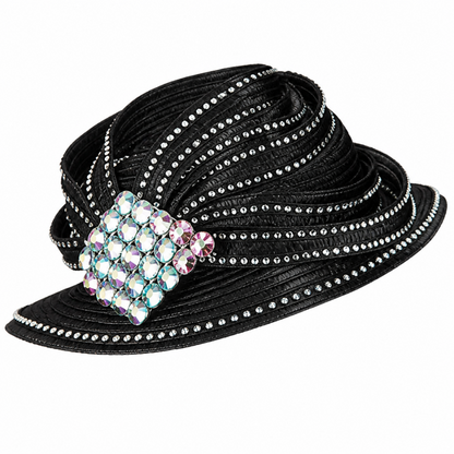 Lily And Taylor 4960-BLK-HAT