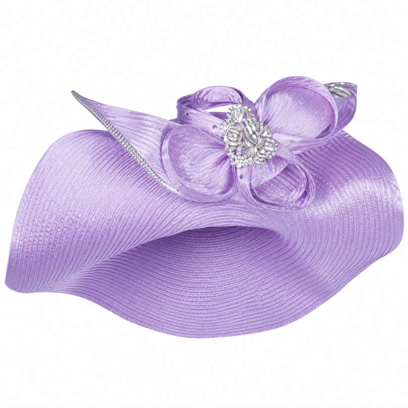 Champagne Italy H6211 Church Hat