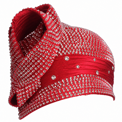 Lily And Taylor 3895-RED-H Church Hat