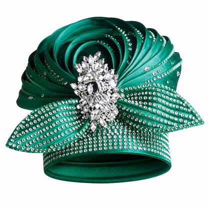 Lily And Taylor 726-EMR-H Church Hat