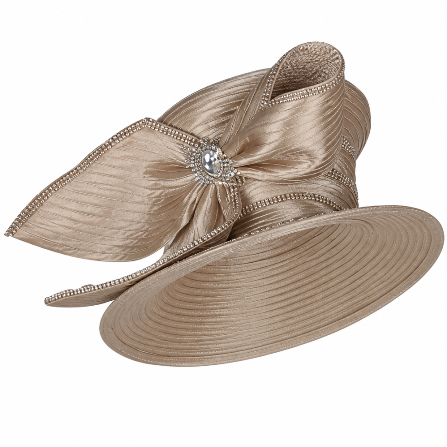 Champagne Italy 6118-H Church Hat